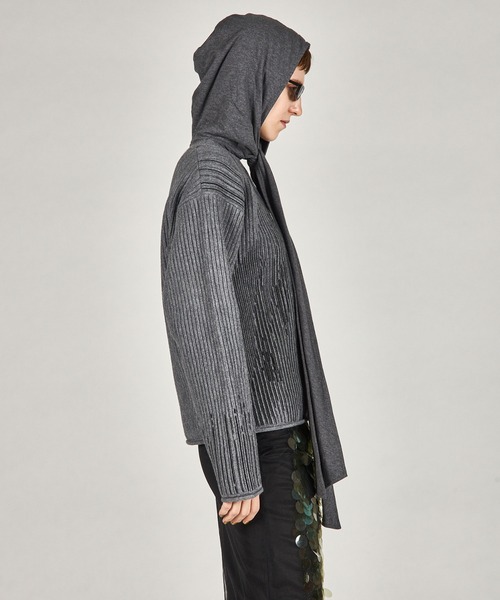 PRANK PROJECT(プランクプロジェクト)の「ホースジャガードニット / Horse Jacquard Knit(ニット/セーター・レディース・ブラック/アイボリー・FREE)」の11枚目の写真