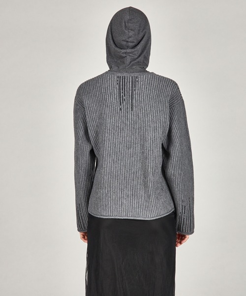 PRANK PROJECT(プランクプロジェクト)の「ホースジャガードニット / Horse Jacquard Knit(ニット/セーター・レディース・ブラック/アイボリー・FREE)」の15枚目の写真