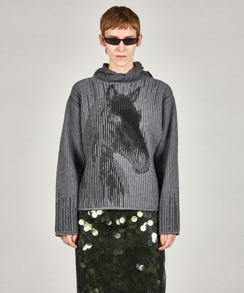 ホースジャガードニット / Horse Jacquard Knit（ニット/セーター
