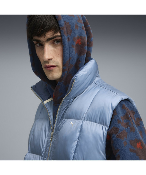 PUMA(プーマ)の「PUMA プーマ メンズ MMQ パーテックス パッファー ベスト(ダウンジャケット/コート・メンズ・ブルー系その他・X-LARGE/SMALL/X-SMALL/LARGE/MEDIUM)」の11枚目の写真