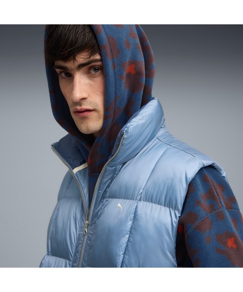 PUMA(プーマ)の「PUMA プーマ メンズ MMQ パーテックス パッファー ベスト(ダウンジャケット/コート・メンズ・ブルー系その他・X-LARGE/SMALL/X-SMALL/LARGE/MEDIUM)」の3枚目の写真
