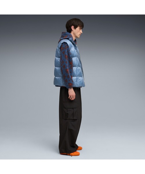 PUMA(プーマ)の「PUMA プーマ メンズ MMQ パーテックス パッファー ベスト(ダウンジャケット/コート・メンズ・ブルー系その他・X-LARGE/SMALL/X-SMALL/LARGE/MEDIUM)」の4枚目の写真
