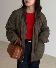 《WEB限定》【Cape HEIGHTS×TAION】GATELEY BOMBER ダウンジャケット