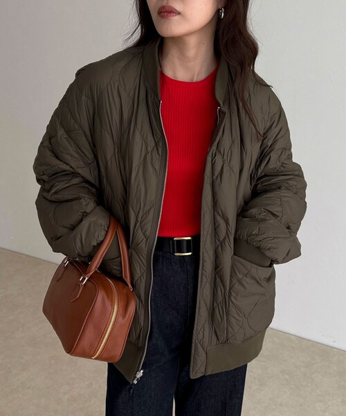 【未使用】CapeHEIGHTS×TAION GATELEY BOMBERダウン WEB限定》【Cape HEIGHTS×TAION】GATELEY BOMBER ダウンジャケット