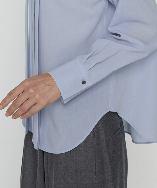 フィネスボイル ボウタイシャツ（シャツ/ブラウス）｜COMME CA（コムサ