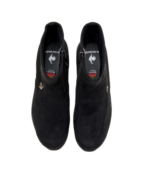 le coq sportif（ルコックスポルティフ）の「ルコックスポルティフ/LCS  リフトアップブーツ アンジェ II 防水設計 LU5FBT85LZ（ブーツ・レディース・ブラック×ゴールド/グレー系その他・23.0cm/24.0cm/25.0cm）」の6枚目の写真