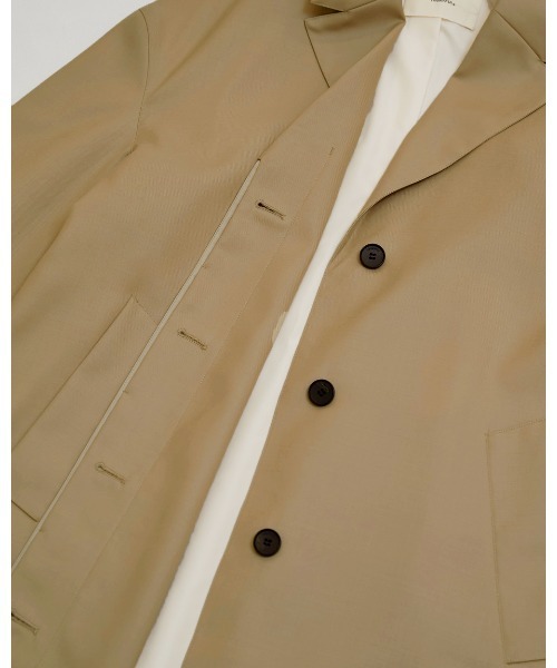 TODAYFUL（トゥデイフル）の「Soutiencollar Waterproof Coat（ステンカラーコート・レディース・ブラック/ベージュ・36inch/38inch）」の19枚目の写真