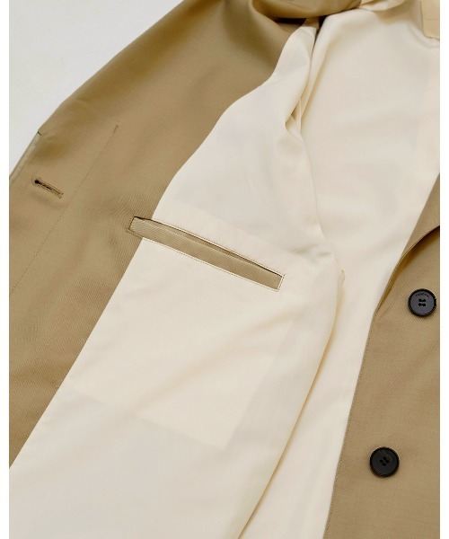 TODAYFUL（トゥデイフル）の「Soutiencollar Waterproof Coat（ステンカラーコート・レディース・ブラック/ベージュ・36inch/38inch）」の20枚目の写真