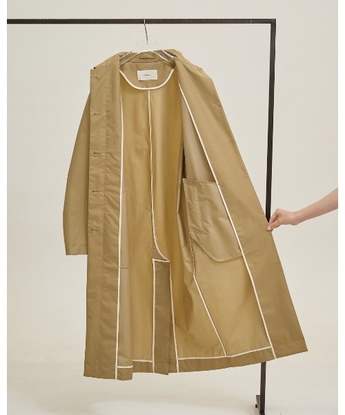 Soutiencollar Waterproof Coat（ステンカラーコート）｜TODAYFUL
