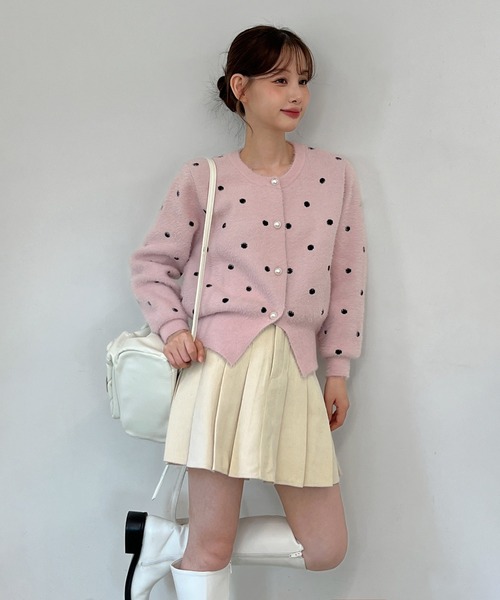 by muni:r（バイ ムニール）の「【着用動画あり・2サイズ・3色展開】コーデュロイプリーツスカート（スカート・レディース・ブラック/ブラウン/アイボリー・SMALL/MEDIUM）」の10枚目の写真