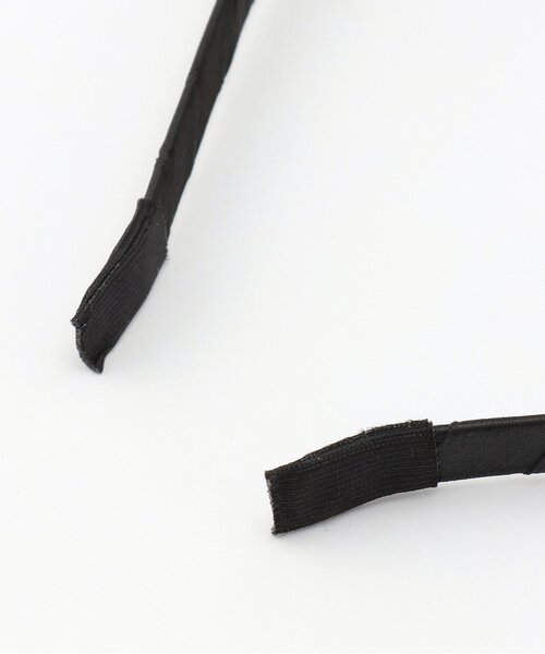 mezzo piano Junior（メゾピアノジュニア）の「リボン＆リボンカチューシャ♪（その他ヘアアクセサリー・キッズ・ブラック・F）」の5枚目の写真