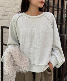 CIAOPANIC TYPY | スウェードタッチ裏毛ロゴ刺繍スウェット(スウェット)