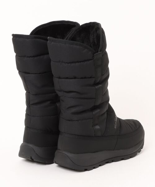 ASBee（アスビー）の「WILD THINGS ワイルドシングス レディース ボア付きウィンターブーツ【防水/滑りにくい/ガラス繊維配合ソール/熱反射保温/幅広3E】 250004（ブーツ・レディース・ブラック×ブラック・23.0cm/24.0cm/25.0cm）」の2枚目の写真