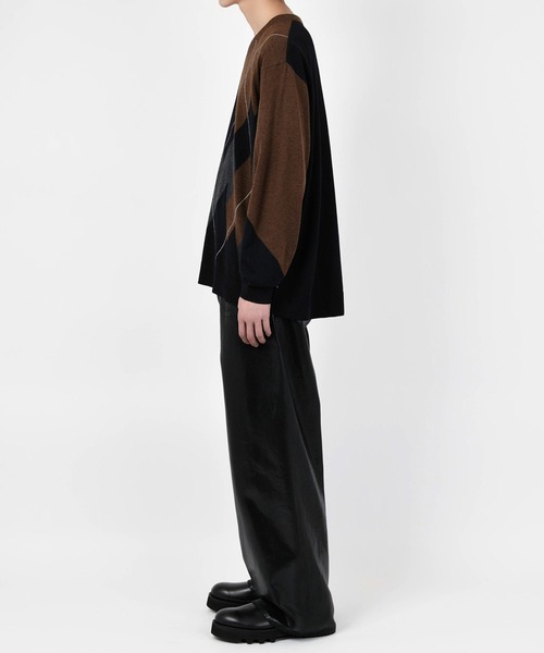 LAD MUSICIAN（ラッドミュージシャン）の「ARGYLE V-NECK PULLOVER