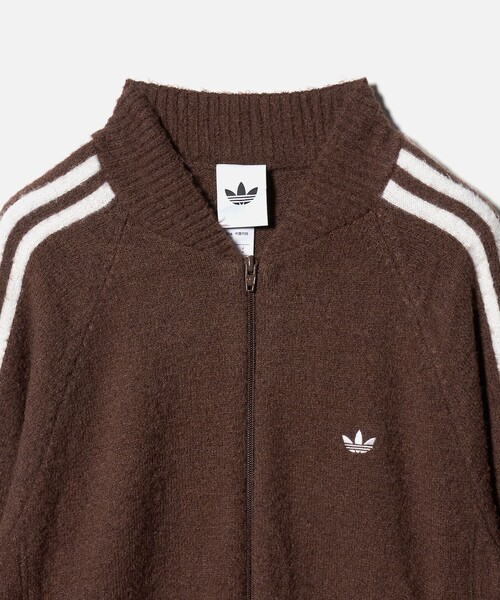 adidas Originals(アディダスオリジナルス)の「<adidas Originals>ニット トラックトップ(カーディガン/ボレロ・メンズ・ダークグレー/ダークブラウン・M/XL/L)」の18枚目の写真