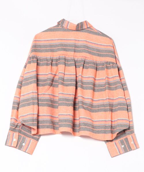 Cepica（セピカ）の「ビッグストライプシャツ（シャツ/ブラウス・レディース・オレンジ・FREE）」の15枚目の写真