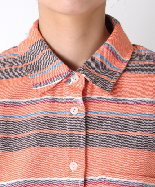 Cepica（セピカ）の「ビッグストライプシャツ（シャツ/ブラウス・レディース・オレンジ・FREE）」の10枚目の写真