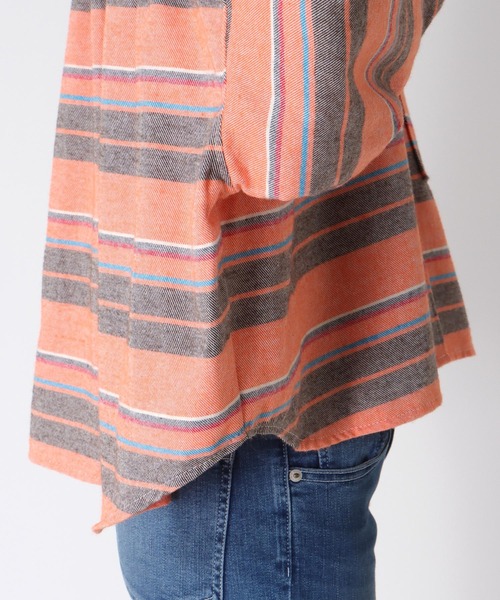 Cepica（セピカ）の「ビッグストライプシャツ（シャツ/ブラウス・レディース・オレンジ・FREE）」の12枚目の写真