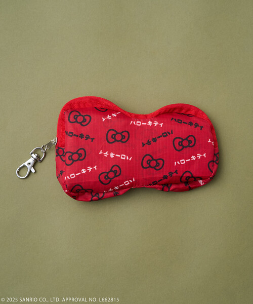 FREAK'S STORE（フリークスストア）の「SANRIO/サンリオ ”HELLO KITTY” リボン エコバッグ（エコバッグ/サブバッグ・レディース・レッド/ネイビー・ONE SIZE）」の8枚目の写真