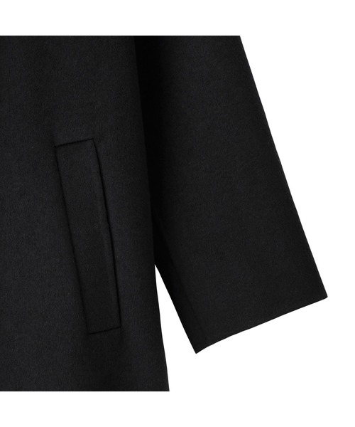 AOYAMA（アオヤマ）の「軽くて暖かいトレンド！リバーコート（ピーコート・レディース・ブラック/グレー/ネイビー・L/M）」の20枚目の写真