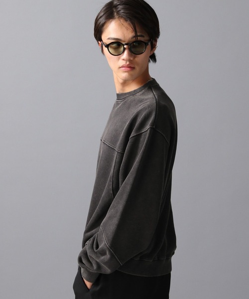 LAKOLE（ラコレ）の「ウォッシュドプルオーバー / 598731（スウェット・メンズ・ライトグレー/チャコール・LARGE/MEDIUM）」の7枚目の写真