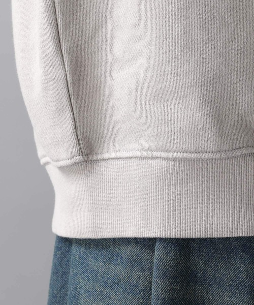 LAKOLE（ラコレ）の「ウォッシュドプルオーバー / 598731（スウェット・メンズ・ライトグレー/チャコール・LARGE/MEDIUM）」の14枚目の写真