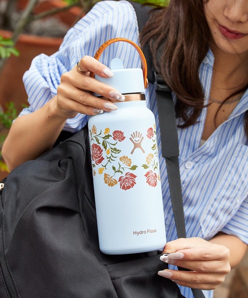 限定 ハイドロフラスク 32oz ストロー水筒 アイボリーローズゴールド 限定 ハイドロフラスク 32oz ストロー水筒 アイボリーローズゴールド