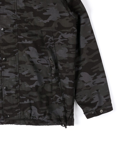 The DUFFER of ST.GEORGE（ザダファーオブセントジョージ）の「【WEB限定アイテム】SOLID/CAMO/CAMO MIX/ MOUNTAIN PARKA：ソリッド/ブラックカモ/カモミックス/ マウンテンパーカー（マウンテンパーカー・メンズ・ブラック/カモフラージュ/スミクロ・X-LARGE/LARGE/MEDIUM）」の20枚目の写真