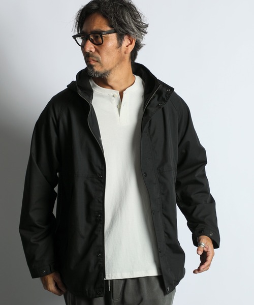 The DUFFER of ST.GEORGE（ザダファーオブセントジョージ）の「【WEB限定アイテム】SOLID/CAMO/CAMO MIX/ MOUNTAIN PARKA：ソリッド/ブラックカモ/カモミックス/ マウンテンパーカー（マウンテンパーカー・メンズ・ブラック/カモフラージュ/スミクロ・X-LARGE/LARGE/MEDIUM）」の4枚目の写真