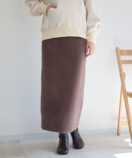 KATHARINE ROSS（キャサリンロス）の「【PILLINI/ピリーニ】フェザーニットスカート（スカート・レディース・グレー/ネイビー/ブラウン・FREE）」の17枚目の写真