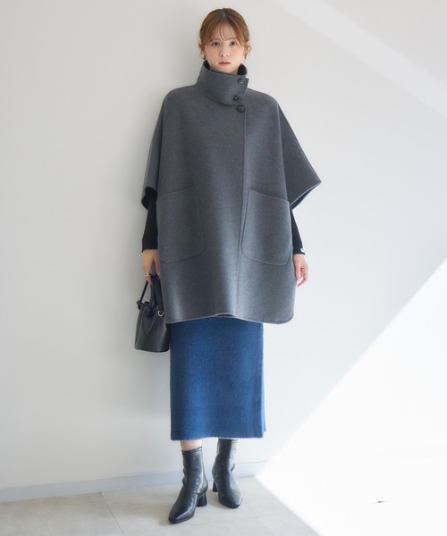 KATHARINE ROSS（キャサリンロス）の「【PILLINI/ピリーニ】フェザーニットスカート（スカート・レディース・グレー/ネイビー/ブラウン・FREE）」の19枚目の写真