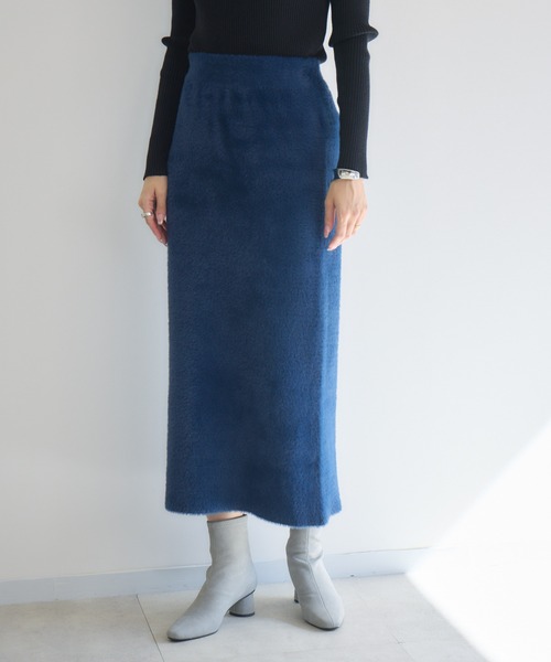 KATHARINE ROSS（キャサリンロス）の「【PILLINI/ピリーニ】フェザーニットスカート（スカート・レディース・グレー/ネイビー/ブラウン・FREE）」の22枚目の写真