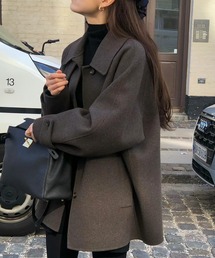 semplice（センプリチェ）の「デザインが洗練されたシンプルで上品なショートコート（チェスターコート）」