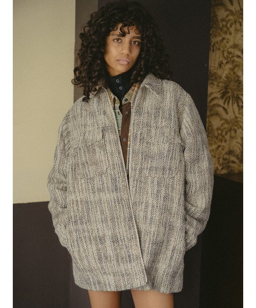 【24SS】アパルトモン Original Yarn Tweed Jacket 24SS】アパルトモン Original Yarn Tweed Jacket - メルカリ