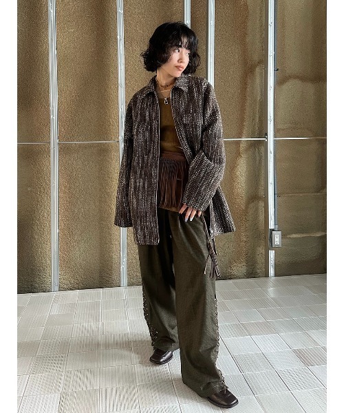 セール】TWEED PADDED JACKET（その他アウター）｜ELCHELE（エルチェレ