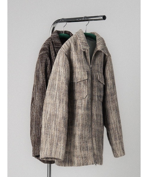 セール】TWEED PADDED JACKET（その他アウター）｜ELCHELE（エルチェレ