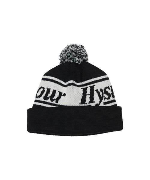 Hysteric glamour typeロゴ ビーニー HYSTERIC GLAMOUR FEVER オーバー