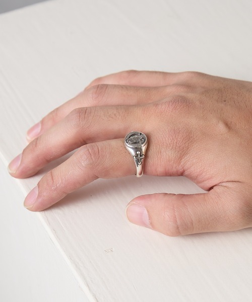 MAISON CLUB(メゾンクラブ)の「【MAISON CLUB】mors certa hora incerta Ring FreeSize / フリーサイズ /シルバー925/Silver925 KUN(リング・メンズ・シルバー・FREE)」の8枚目の写真