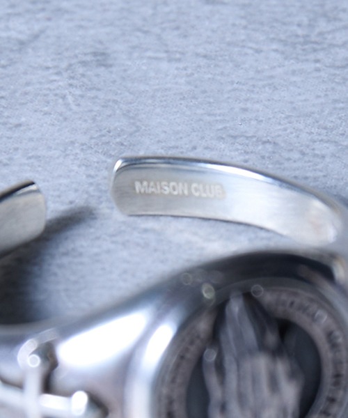 MAISON CLUB(メゾンクラブ)の「【MAISON CLUB】mors certa hora incerta Ring FreeSize / フリーサイズ /シルバー925/Silver925 KUN(リング・メンズ・シルバー・FREE)」の11枚目の写真