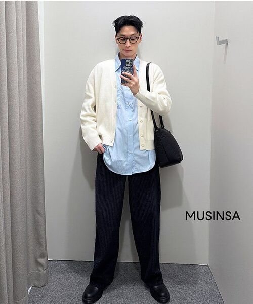DNSR(ディーエヌエスアール)の「エッセンシャルリンクルシャツスカイブルー(シャツ/ブラウス・メンズ・その他・SMALL/MEDIUM/LARGE)」の4枚目の写真
