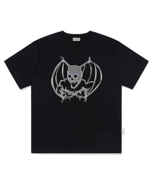 ESCAPEFROM(エスケープフロム)の「ESCF スケルトンプリントオーバーサイズ半袖Tシャツブラック(Tシャツ/カットソー・レディース・その他・SMALL/MEDIUM/LARGE)」の1枚目の写真