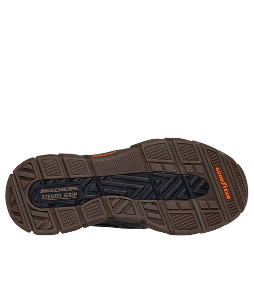 SKECHERS(スケッチャーズ)の「ジョンディア:スケッチャーズ スリップインズ リスペクテッド - タンジール(ブーツ・メンズ・ネイビー/チャコールグレー×ブラック・25cm/26cm/27cm)」の6枚目の写真