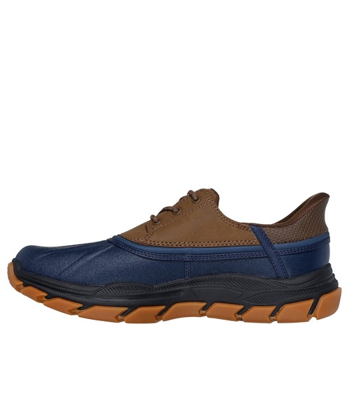 SKECHERS(スケッチャーズ)の「ジョンディア:スケッチャーズ スリップインズ リスペクテッド - タンジール(ブーツ・メンズ・ネイビー/チャコールグレー×ブラック・25cm/26cm/27cm)」の10枚目の写真