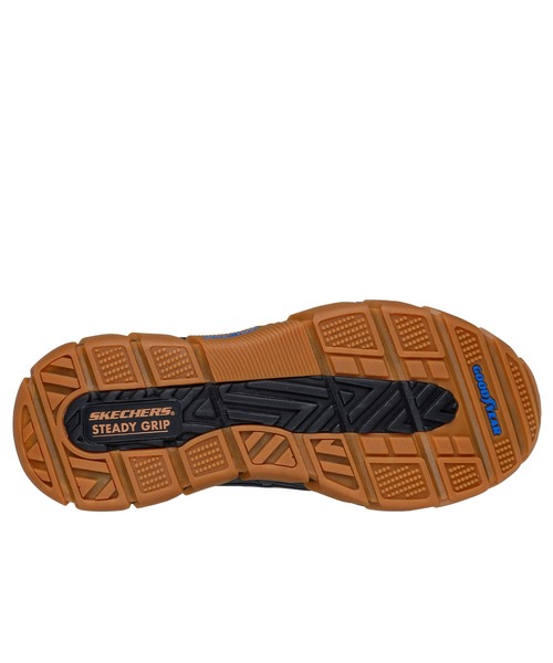 SKECHERS(スケッチャーズ)の「ジョンディア:スケッチャーズ スリップインズ リスペクテッド - タンジール(ブーツ・メンズ・ネイビー/チャコールグレー×ブラック・25cm/26cm/27cm)」の11枚目の写真