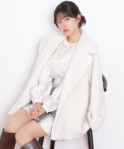 セール】◇くるくるボアコート（その他アウター）｜JILL by JILL