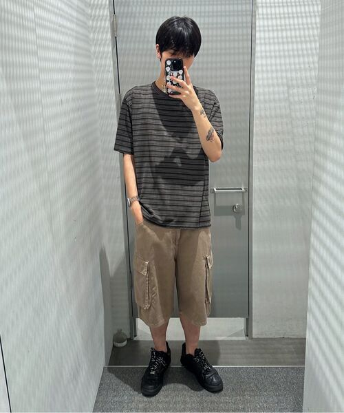 INSILENCE(インサイロンス)の「ダイングカーゴチノショーツ BEIGE(デニムパンツ・レディース・その他・SMALL/MEDIUM/LARGE)」の10枚目の写真