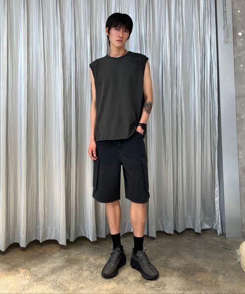 INSILENCE(インサイロンス)の「ダイングカーゴチノショーツ BEIGE(デニムパンツ・レディース・その他・SMALL/MEDIUM/LARGE)」の12枚目の写真