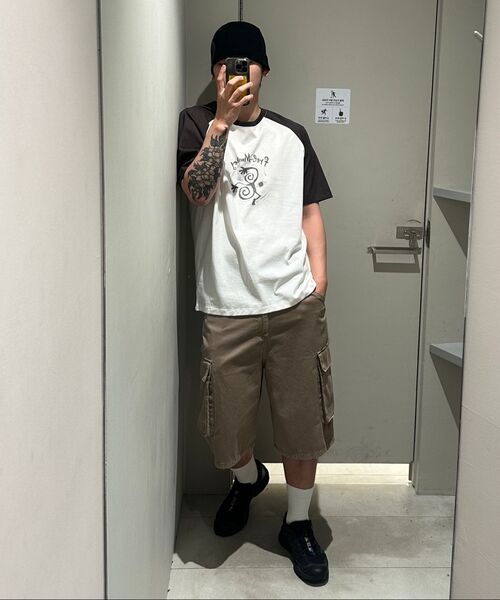 INSILENCE(インサイロンス)の「ダイングカーゴチノショーツ BEIGE(デニムパンツ・レディース・その他・SMALL/MEDIUM/LARGE)」の19枚目の写真