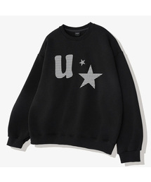 UNDEROFF（アンダーオフ）の「アセンティックリラックスドユースマンツーマンスウェットブラック（スウェット）」