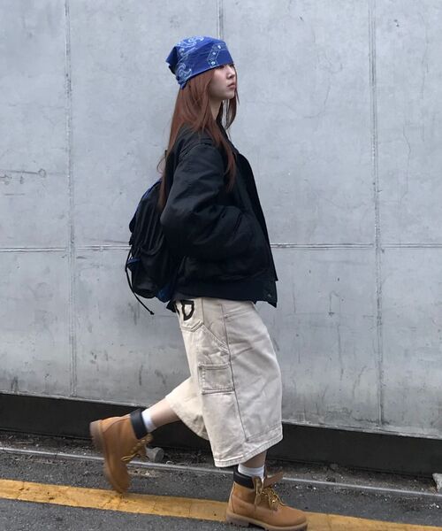 NOMANUAL(NOMANUAL)の「C.D.L BERMUDA PANTS - MOCHA(その他パンツ・レディース・その他・SMALL/MEDIUM/LARGE)」の2枚目の写真